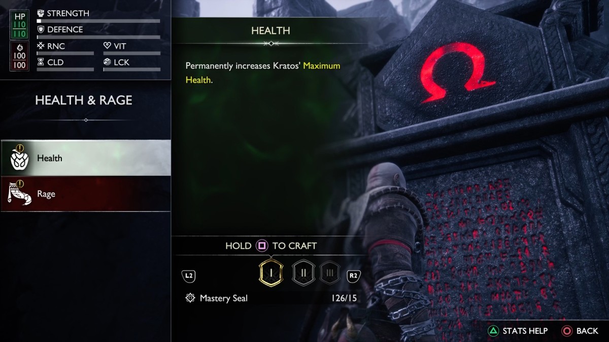 God of War Ragnarok Valhalla DLC - Tablet of Reflection